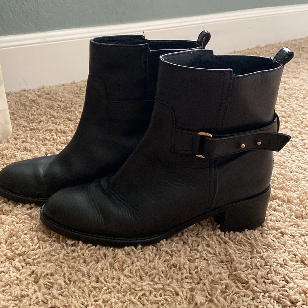 J Crew Parker Ankle Moto Boots
